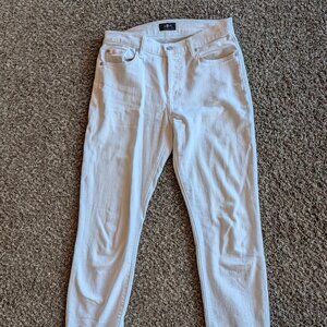 7 for all Mankind Josefina White jean